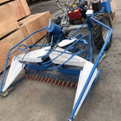 水稻小麦收割机 柴油小型松土节能割晒机 收割机厂家供应