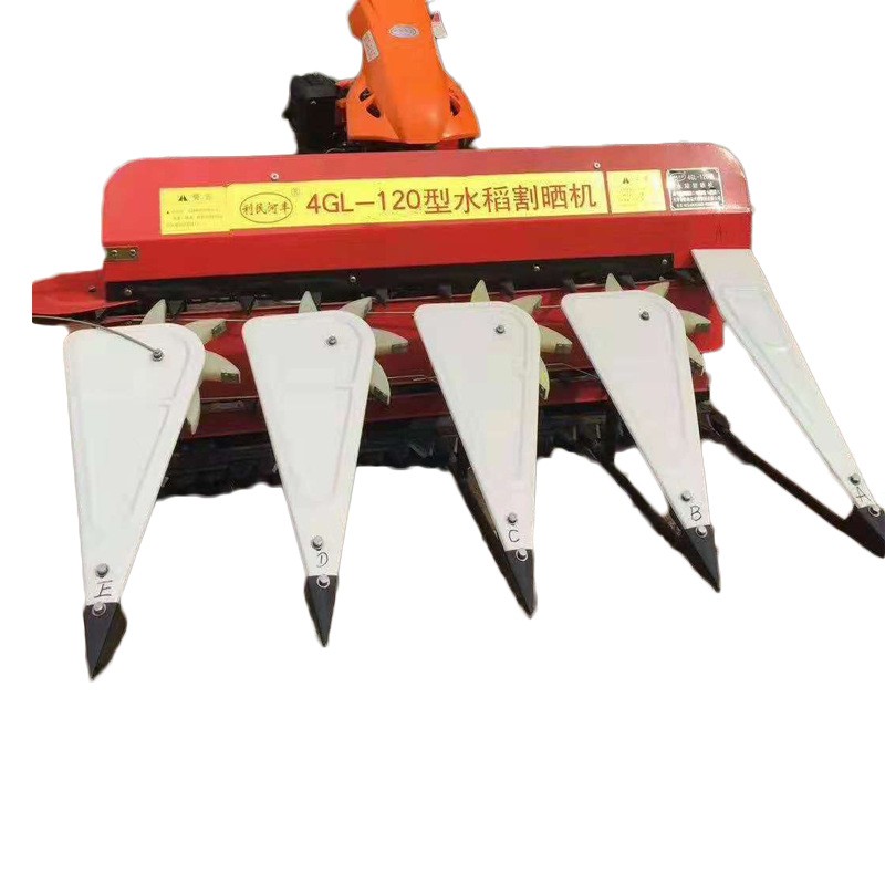 水稻小麦收割机 柴油小型松土节能割晒机 收割机厂家供应图4