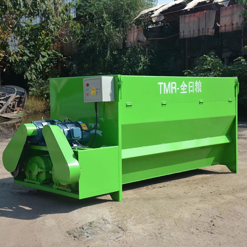 厂家出售 养殖场自动饲料搅拌机 全混合TMR全日粮草料搅拌机图3