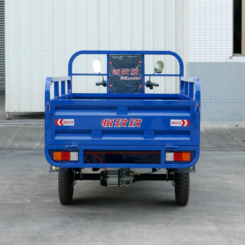 悦玖玖电动三轮车 1.8米加粗前护钢载货搬运农村运输地摊推车图5