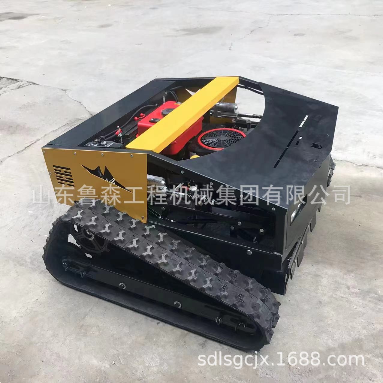 多功能履带式割草机 果园草坪割草除草机小型果园草坪除草车