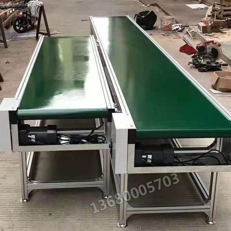 输送带传送带 装卸货爬坡运输机快递物流分拣线车间食品传送机图2