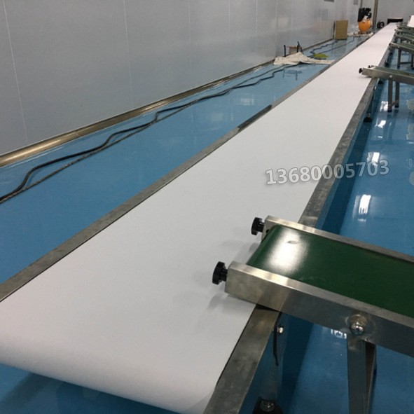 不锈钢流水线pu食品级输送带传送带车间小型皮带输送机爬坡传送机图4