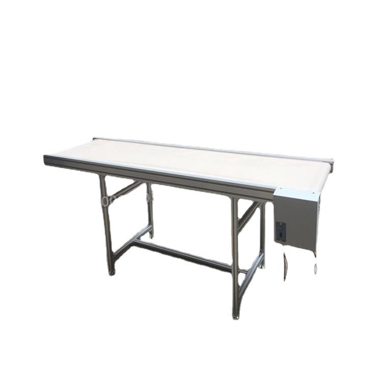 不锈钢流水线pu食品级输送带传送带车间小型皮带输送机爬坡传送机图5