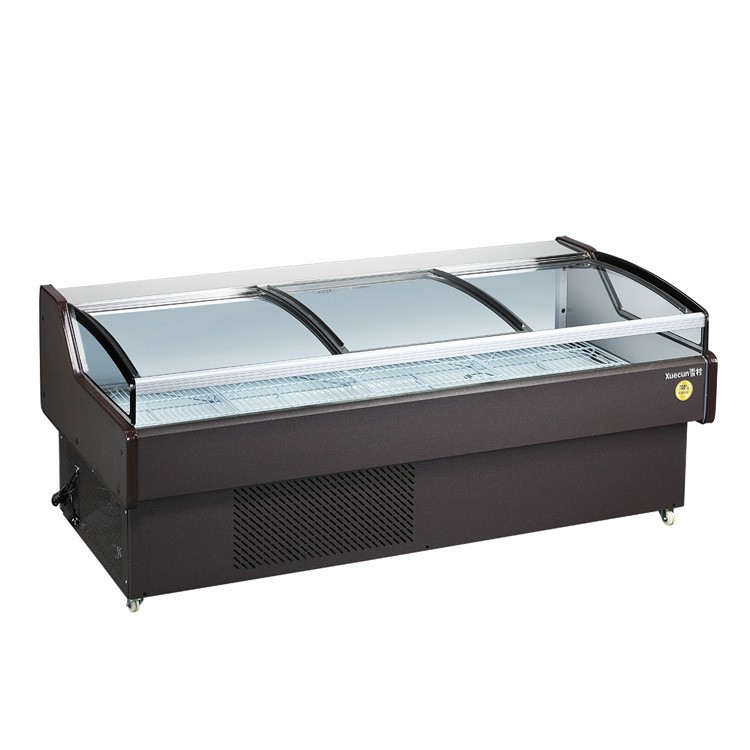 鲜肉柜 圆弧冷鲜肉展示柜 冷藏展示冰柜卤菜水果保鲜冷藏超市冷柜图5