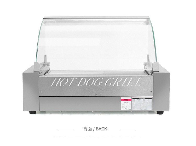 烤肠机商用台湾热狗机全自动烤香肠机家用台式带门烤火腿肠机小型图2