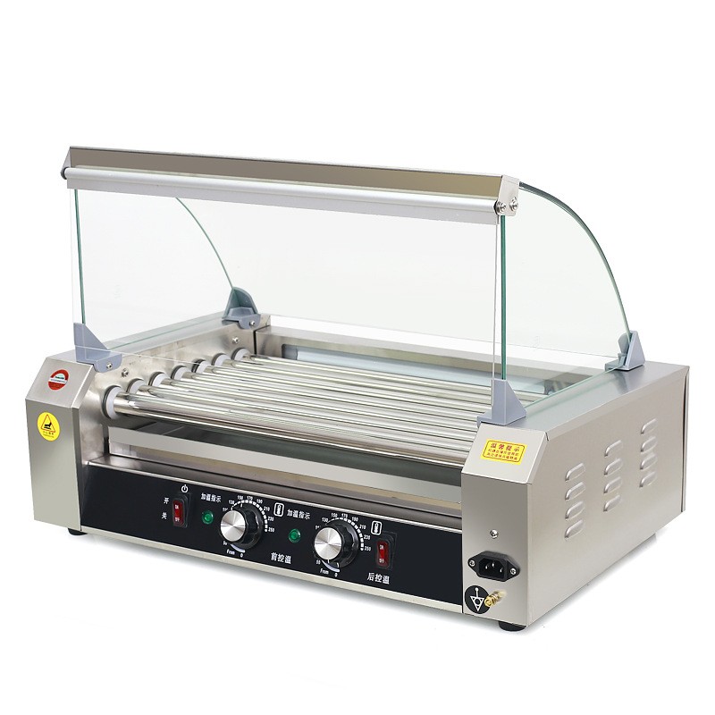 烤肠机商用台湾热狗机全自动烤香肠机家用台式带门烤火腿肠机小型图5