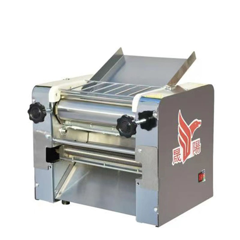 晟阳280台式不锈钢电动压面机商用面条面皮机饺子皮揉面机大功率图5