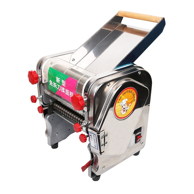 婧媳妇免拆刀不锈钢电动面条机台式家用压面机饺子包子馒头擀皮机图5