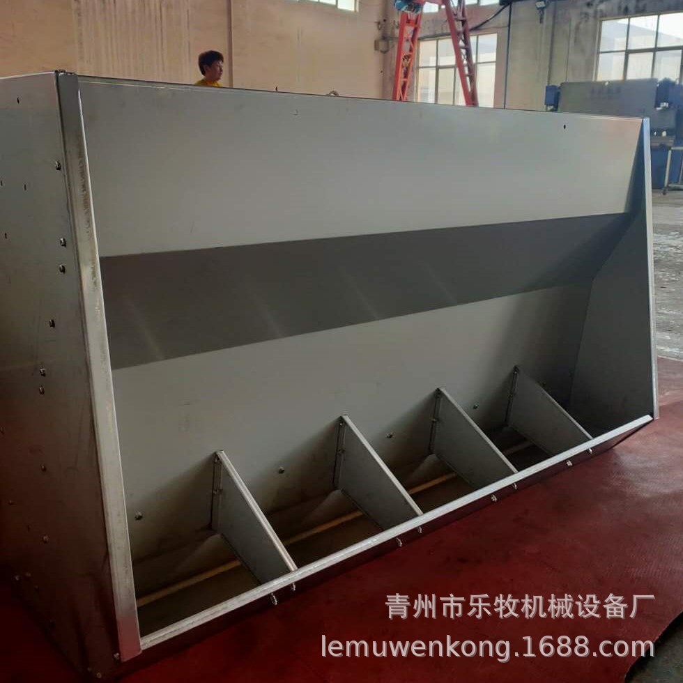 厂家货源猪料槽猪食槽 加厚不锈钢高强度耐腐蚀自动下料 定制现货图2