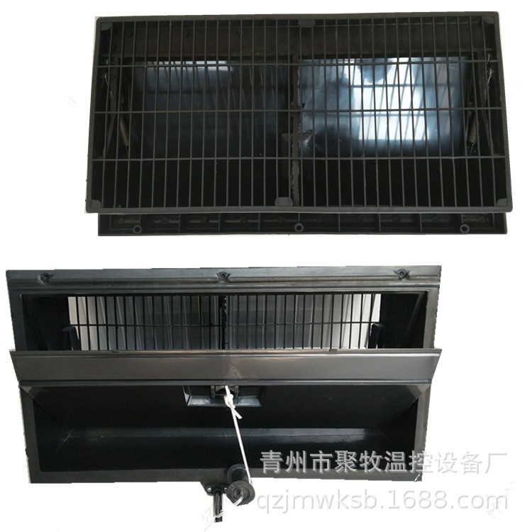 加厚通风窗 养殖排风窗换气养殖窗 侧风窗新风风口吸顶畜牧换风窗图5