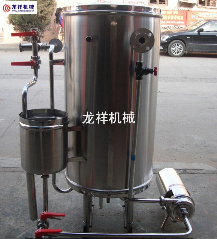 定制超高温瞬时灭菌机 红酒黄酒果酒葡萄酒杀菌机 盘管式杀菌机