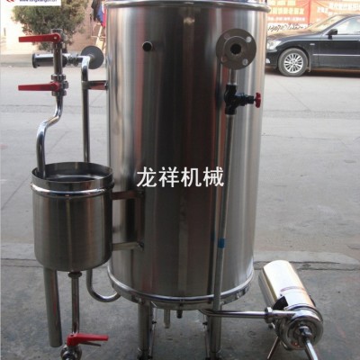 定制超高温瞬时灭菌机 红酒黄酒果酒葡萄酒杀菌机 盘管式杀菌机