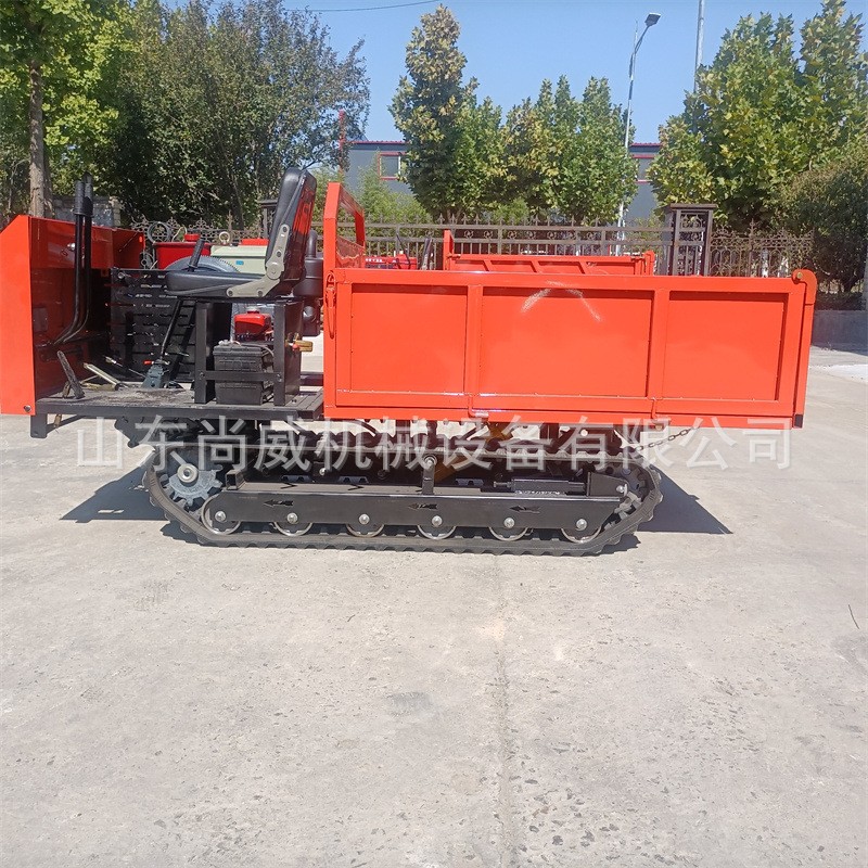 多功能山地虎履带式运输车小型爬坡王爬山运料机农用随车吊拖拉机图4