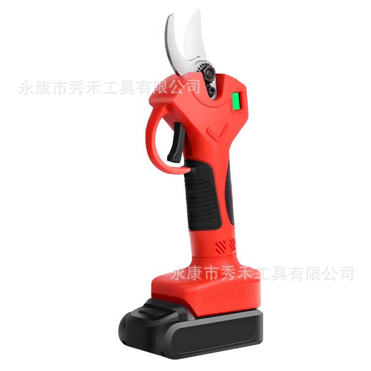 锂电动剪刀批发园林剪刀电动无线修枝剪园林粗枝剪锂电省力修枝剪图5