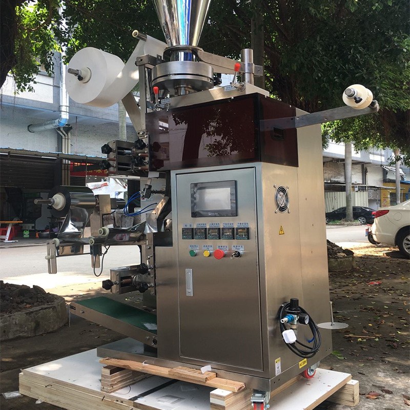 全自动茶叶内外袋带线带标包装机 全自动内外袋袋泡茶包装机图4