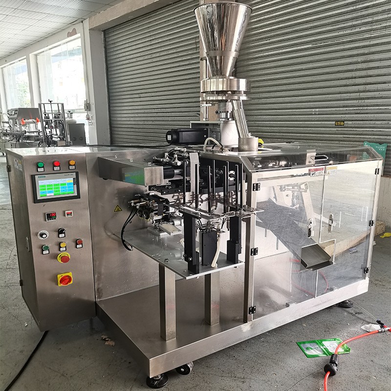 给袋式预制袋虾粉拉丝粉分装 鱼饵窝料定量粉末给袋机 饵料包装机图4