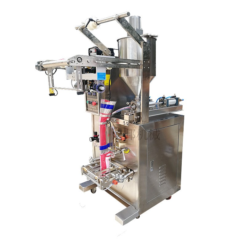 全自动青椒酱包装机 自动鱼露包装机 米醋包装机 香油包装机图5