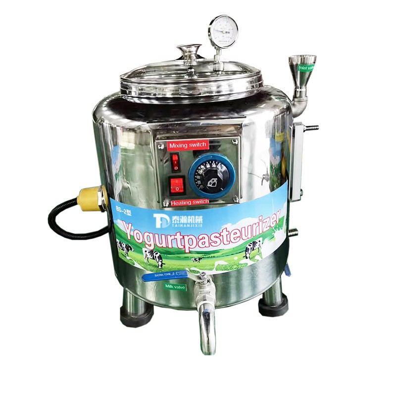 50L鲜奶巴氏杀菌机商用电加热羊奶水果捞纯鲜牛奶消毒灭菌机图5