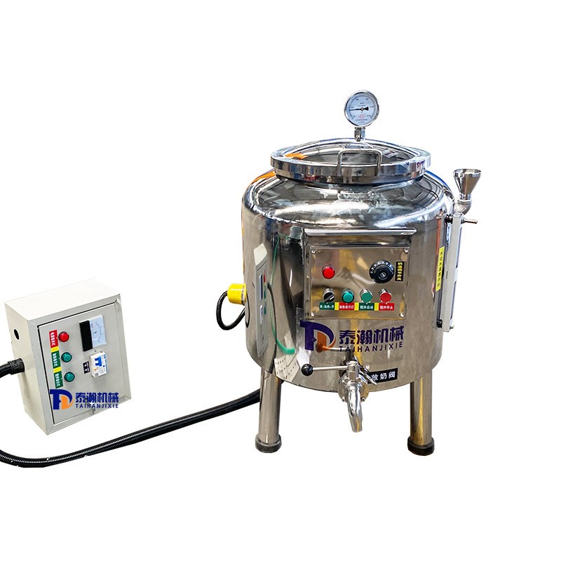 小型鲜奶巴氏杀菌机商用牛奶羊奶巴杀机家用驼奶消毒灭菌机厂家图4