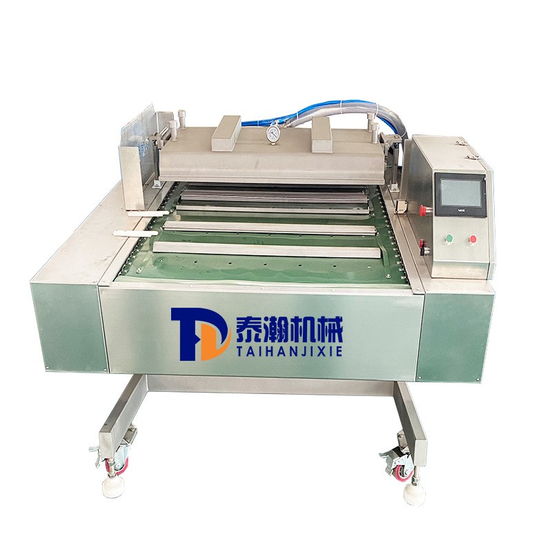 商用1100型鲜玉米滚动包装机 不锈钢卤鸡爪鸭脖抽真空包装机 配件图5