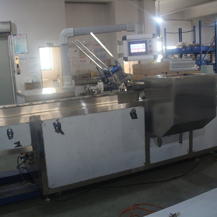 全自动不锈钢食品级盒包机 化妆品药品药板装盒机 打胶机设备图2