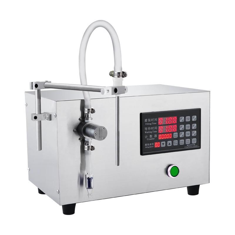 半自动酒精消毒液灌装机 食用油液体定量灌装机 精油口服液罐装机图5