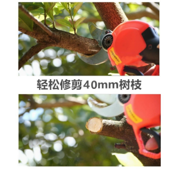 园林修枝剪锂电剪粗枝细枝剪刀家用剪刀图5