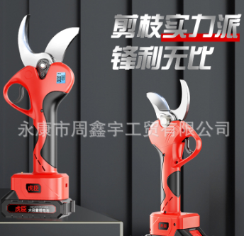 新款无线锂电修枝剪果树充电式锂电园艺剪刀修枝神器图2