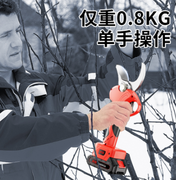 新款无线锂电修枝剪果树充电式锂电园艺剪刀修枝神器图5