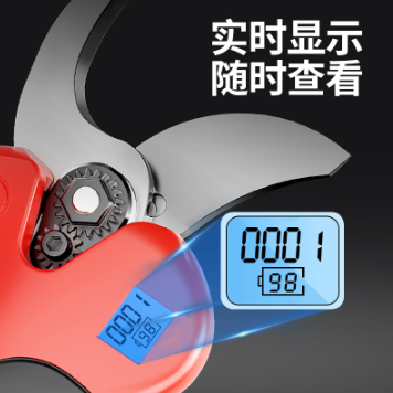 新款无线锂电修枝剪果树充电式锂电园艺剪刀修枝神器图4