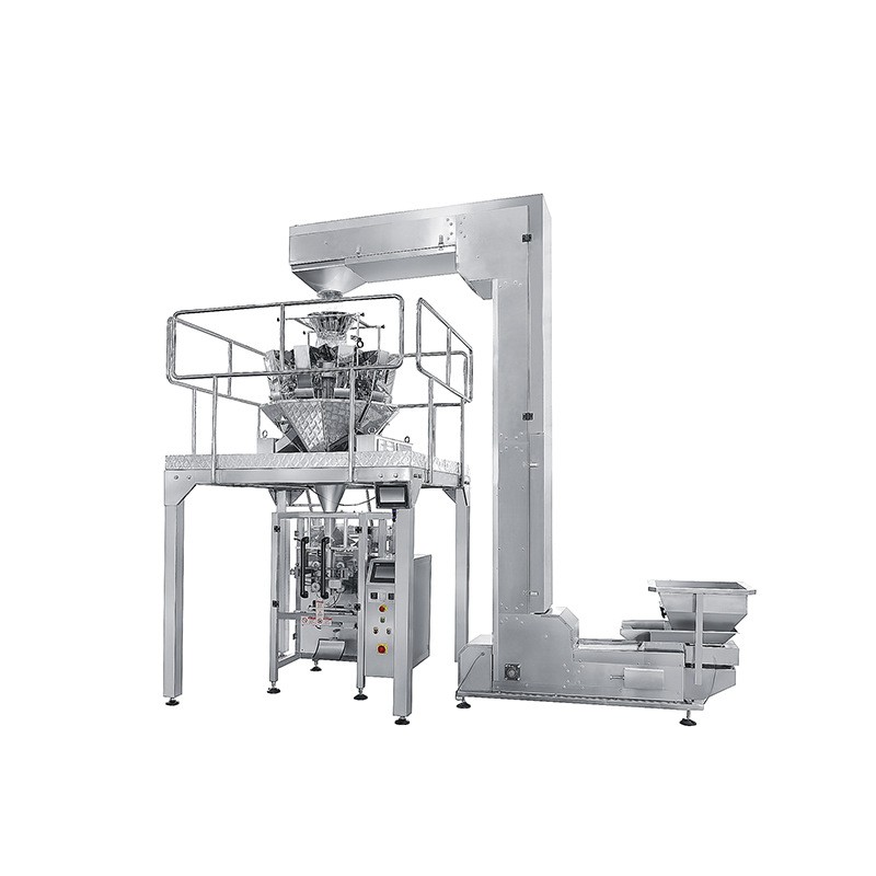 牛肉丸包装机 鱼丸虾滑抽真空封口机 立式颗粒冷冻食品包装机打包图5