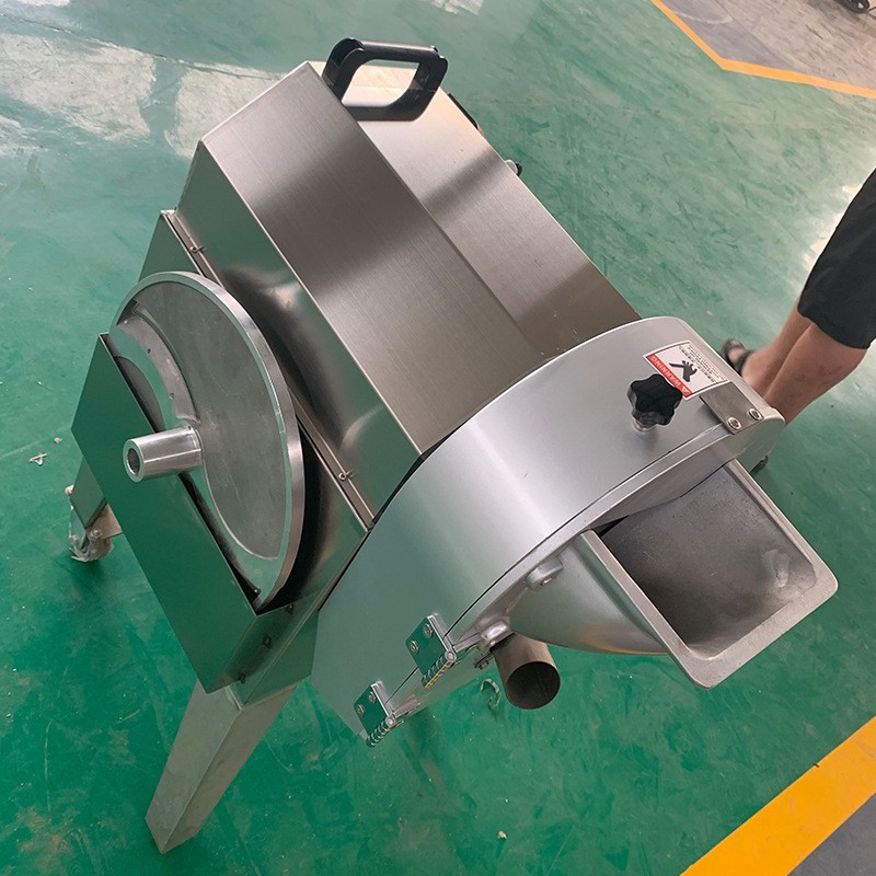 全自动多功能切菜机食堂切葱韭菜辣椒藕片切断全自动小型切片机图3