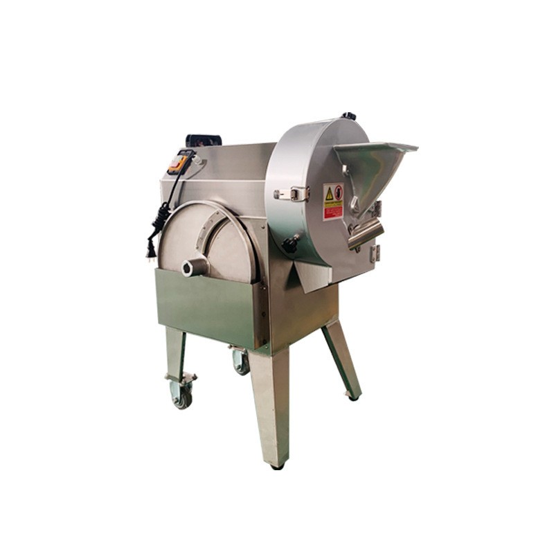 全自动多功能切菜机食堂切葱韭菜辣椒藕片切断全自动小型切片机图4