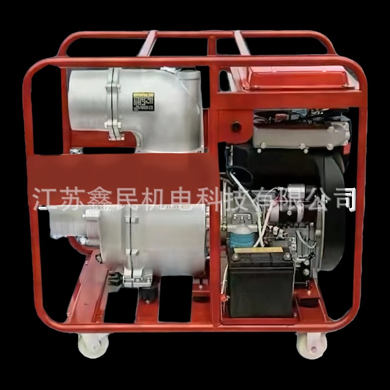 柴油机水泵8寸柴油清水泵14KW柴油机自吸式发电机组内燃机图3