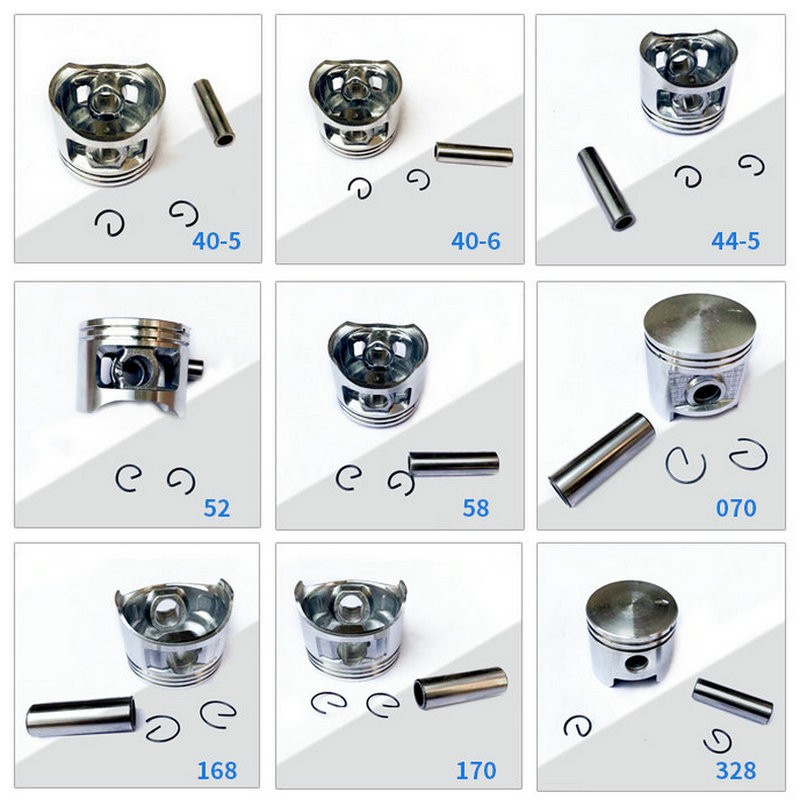 52/58/070/168/170/328/40-5/40-6/44-6汽油机活塞汽油锯活塞总成图2