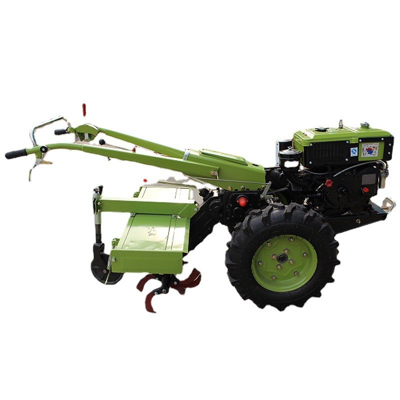 常美农用柴油机8马力风冷柴油机 CM180+101底盘配套旋耕机图2