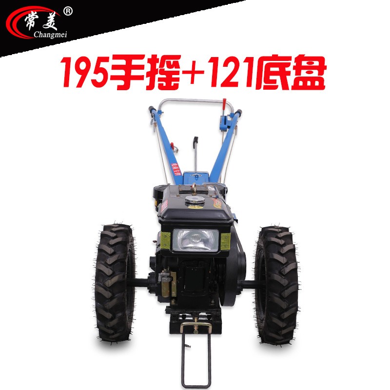 常美农用柴油机12马力水冷柴油机 CM195+121底盘图2