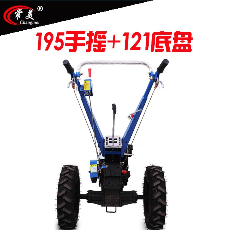 常美农用柴油机12马力水冷柴油机 CM195+121底盘图3