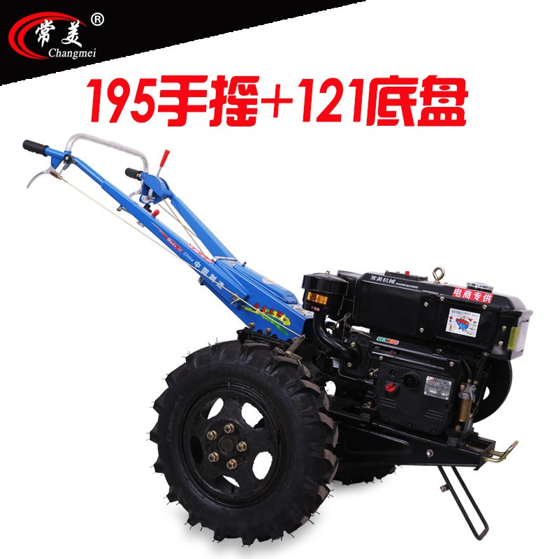 常美农用柴油机12马力水冷柴油机 CM195+121底盘图4