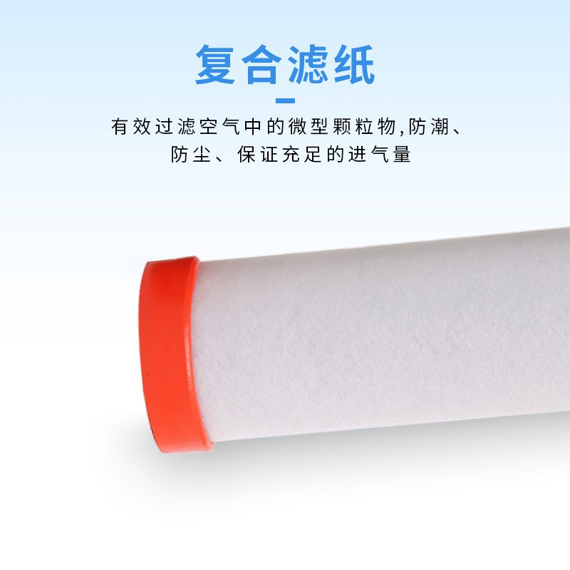 2037 2036pu通孔 空气滤芯适用 沃得锐龙广联 收割机空气滤清器图3