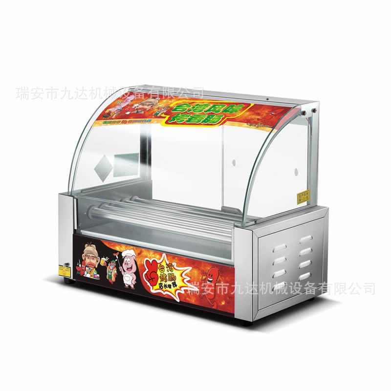 【月销台】商用小型烤肠机全自动烤香肠摆摊迷你火腿肠热狗机图5