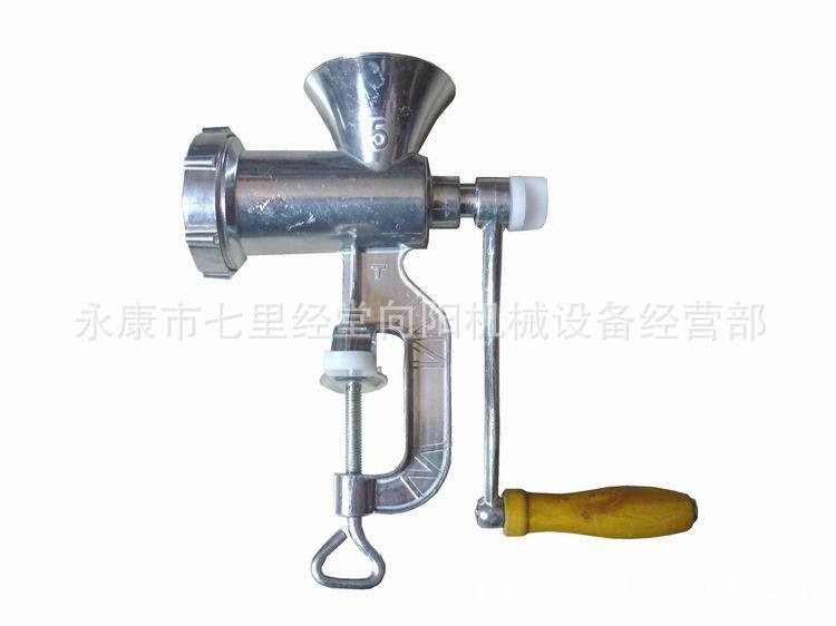 TB-5号手动绞肉机 多用铝合金家用绞肉机 灌肠机 磨粉机 压面器图3