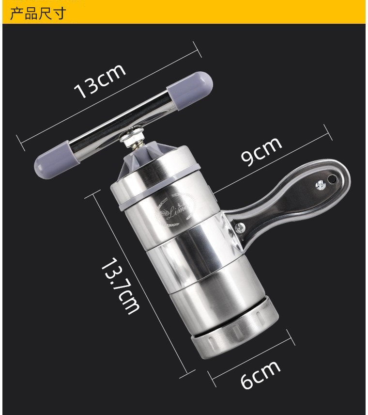 五个压面头 五头立麦不锈钢压面机 挤面条机 制面机 榨汁机饸饹机图2