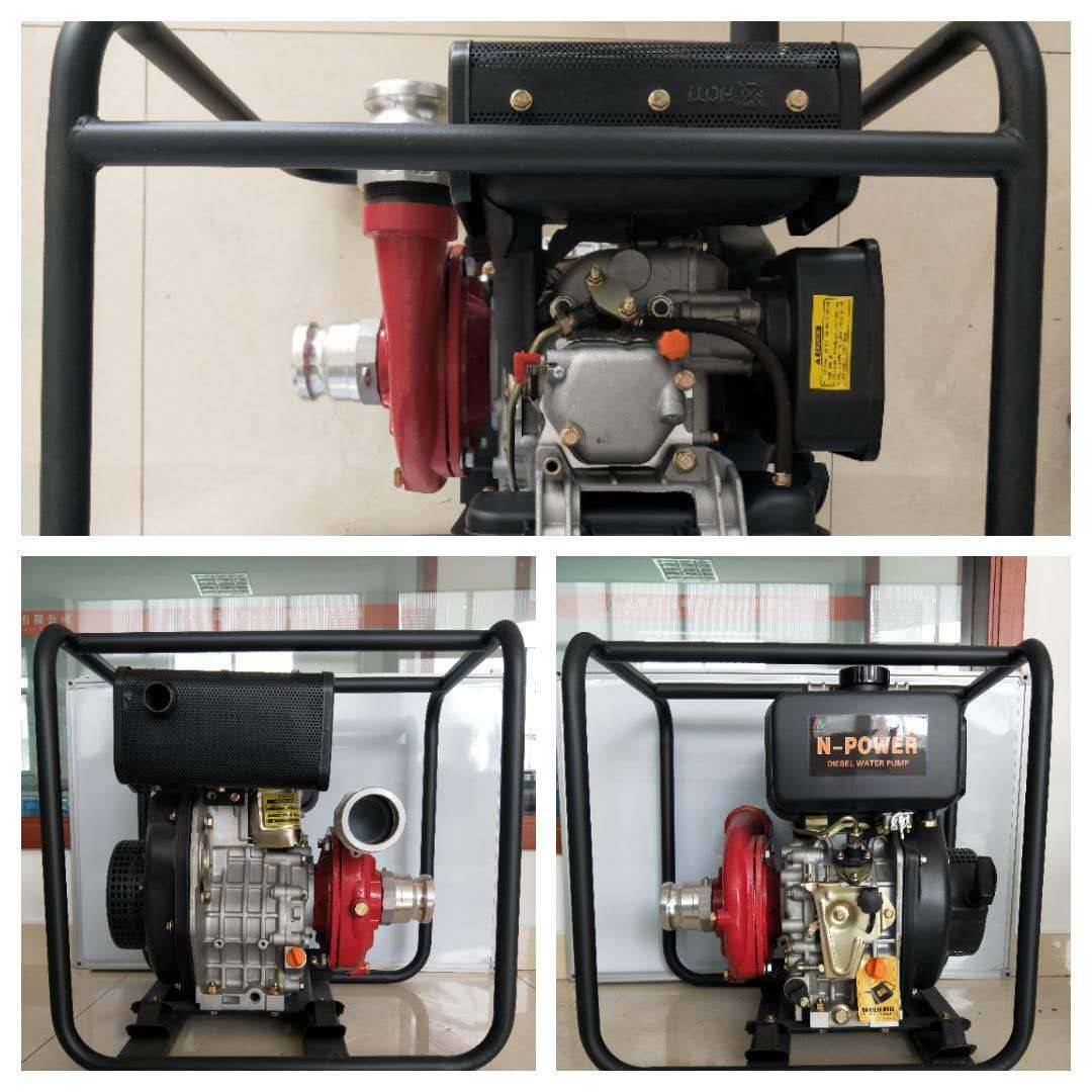 2寸铸铁泵 178F风冷柴油机动力配 2寸高压泵自吸泵 北高峰牌图2