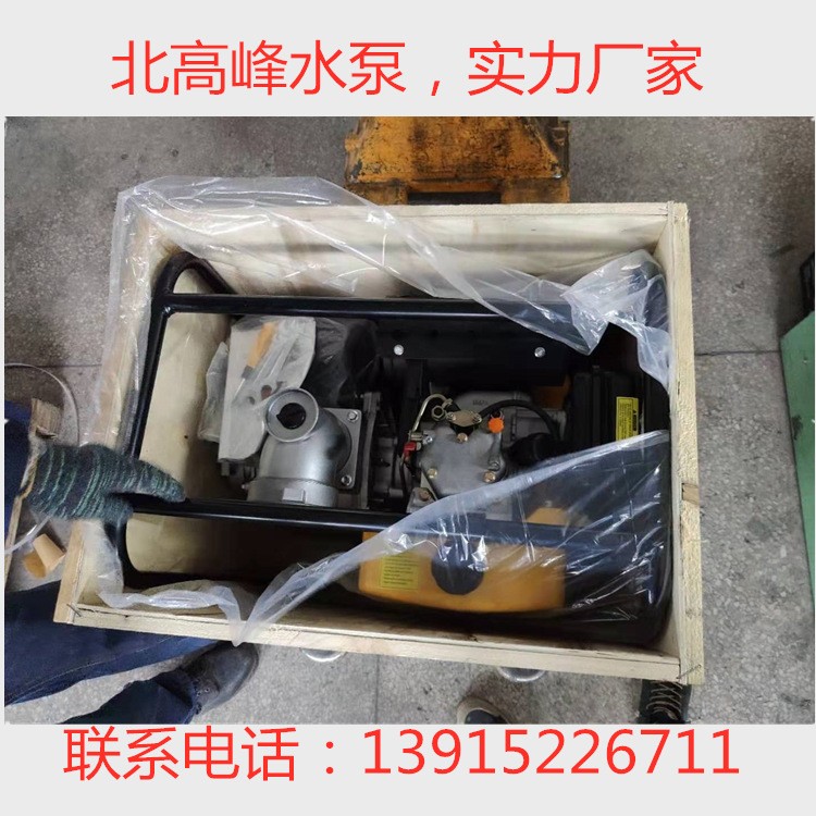 北高峰4寸风冷柴油机水泵图2