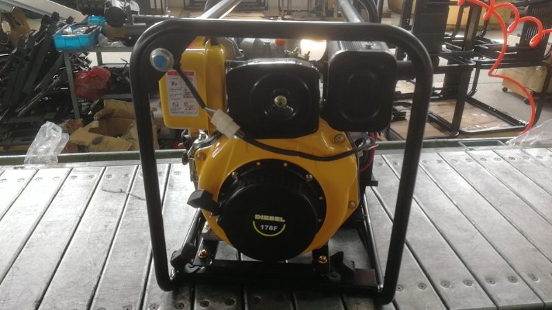 3寸风冷柴油水泵 178F风冷柴油机配 water pump图2