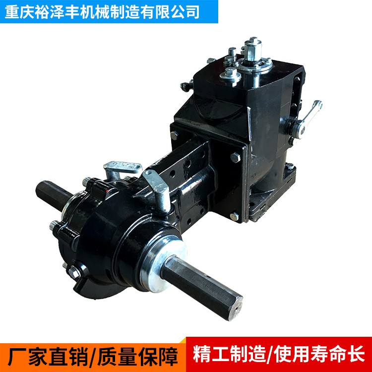 厂家农机微耕机186变速箱总成带转向微耕机行走齿轮箱批发图3