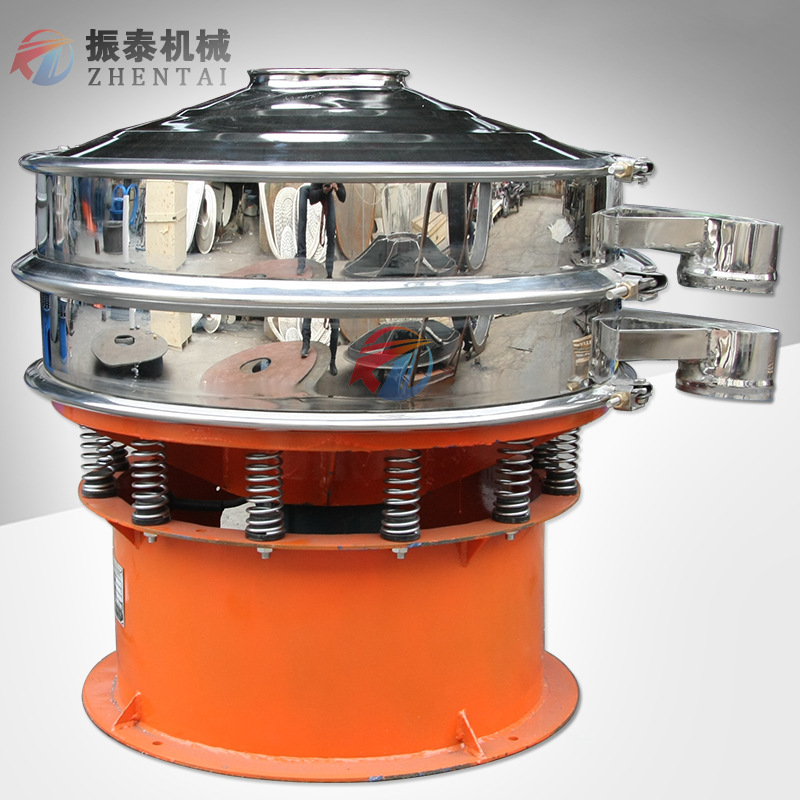 豆浆过滤机 圆形 震动筛筛选机 电动筛 全自动豆渣分离设备图2