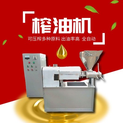 浓香型花生油榨油机商用整套全自动榨油生产线油坊中型螺旋榨油机